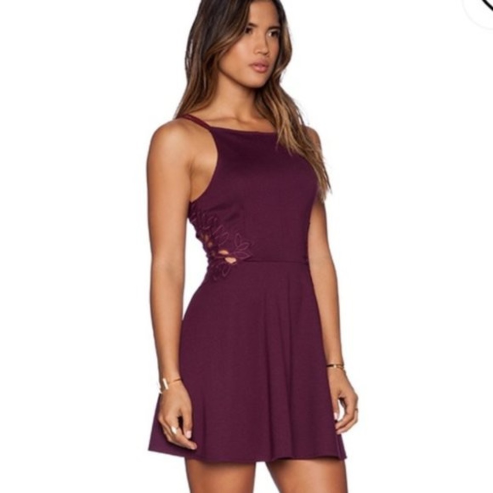 Open Back Skater Dress